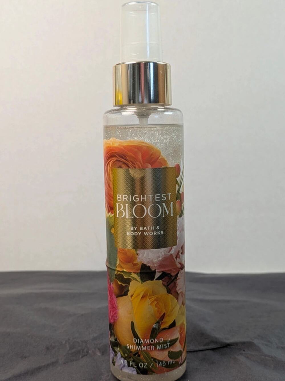 Bath & Body Works Brightest Bloom Diamond Shimmer Mist 4.9 oz Floral Body Spray